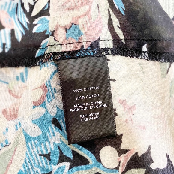 NWT Rebecca Taylor La Vie Fluer Foret Floral Top M - Picture 12 of 13